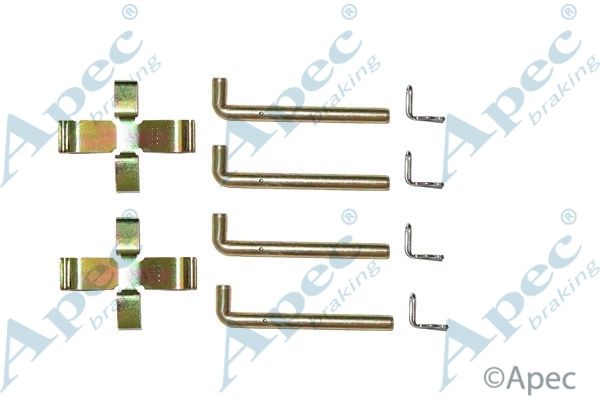 APEC BRAKING Комплектующие, колодки дискового тормоза KIT211